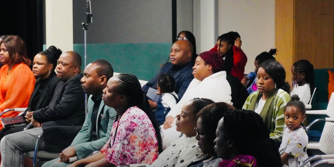 The Life Portal congregation gathered for a church service